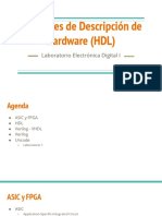 Lenguajes de Descripción de Hardware (HDL)