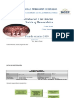 Programa de Ciencias Sociales 2009