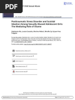 Posttraumatic Stress Disorder and Suicidal Ideation Among Sexually Abused Adolescent Girls: The Mediating Role of Shame