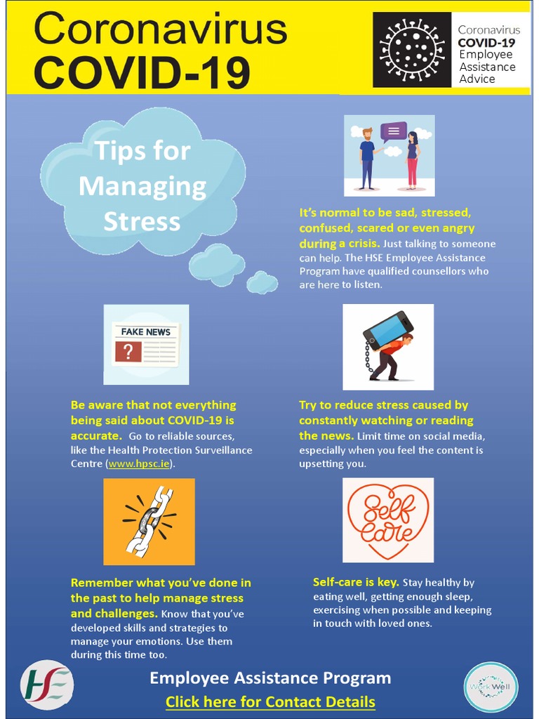 Employee Assistance Stress Management Tips | PDF