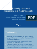 Yale's Historical Impact in 40 Characters