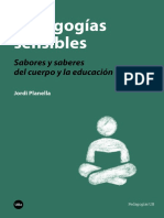 Pedagogias Sensibles. Sabores - y - Saberes PDF