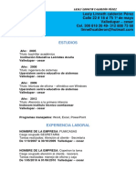 Hoja de Vida Calderon25 PDF