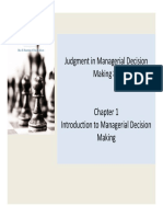 Judgment in Managerial Decision Making 8e