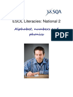 ESOLL Iteracies National Alphabet NumberrsPhonics