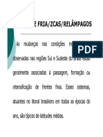 Aula 6 - Frente Fria - ZCAS - Relâmpagos PDF