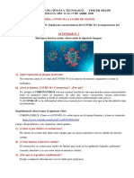 CIENCIA Y AMBIENTE CORONAVIRUS