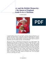 Freemasonry and The British Monarchy Why The Queen of England Pretends To Be a-Christian-By-Jeremy-James