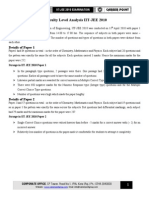 Iit Jee Paper Analysis