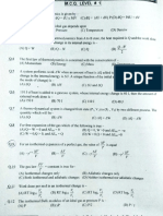 Thermodynamics MCQ PDF