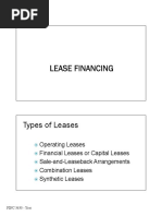 Types of Leasing