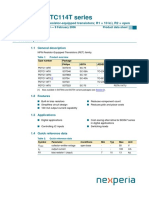 PDTC114T Series: 1. Product Profile