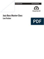jazz bass masterclass lou fischer