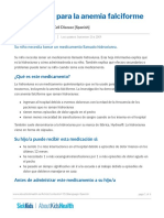 Hidroxiurea para La Anemia Falciforme PDF