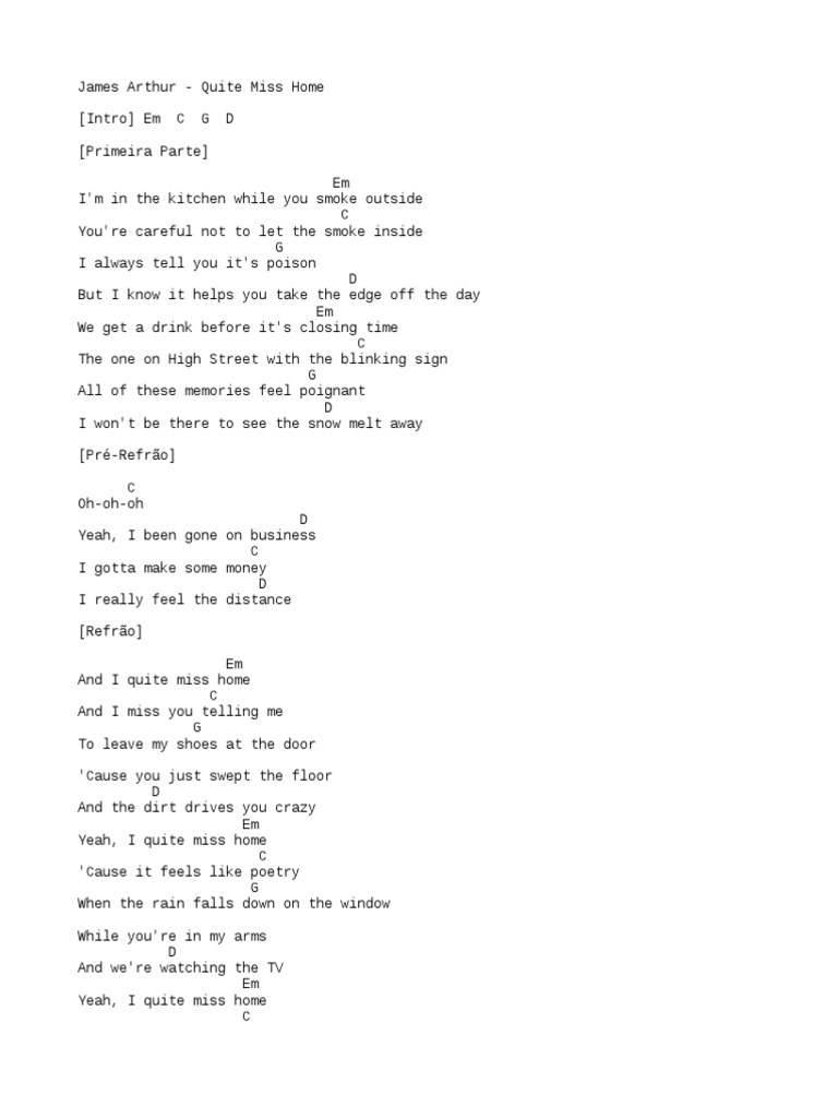 Quite Miss Home Lyrics Quite Miss Home | Pdf