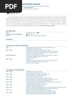 Currículo do Sistema de Currículos Lattes - Monique Martins Parente