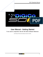 User Manual - Getting Started: To Be Read in Conjunction With The SD Series Software Reference
