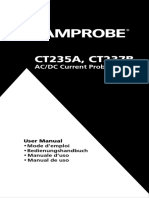 CT235A, CT237B AC/DC Current Probes