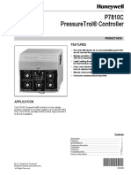 P7810C Pressuretrol® Controller: Features