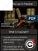 Copyrights Law in Pakistan