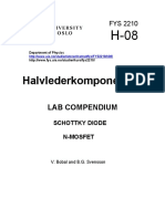 Halvlederkomponenter: Lab Compendium