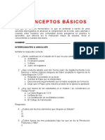 Conceptos básicos de democracia y constitución