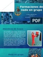 Formaciones de Nado en Grupo