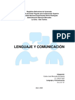 Unidad I - Lenguaje y Comunicacion PDF