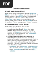 Acute Kidney Injury