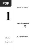 Curso 2 Módulo 1 FUNDAMENTOS DA FÉ CRISTÃ