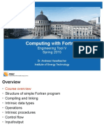 Computing With Fortran by Haselbacher PDF