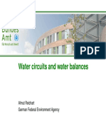 Water Circuits and Water Balances: Almut Reichart German Federal Environment Agency