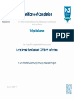 Covid 19 MBRY Certificate PDF