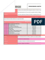 Cronograma Auditorias Internas y Externas Sistema de Gestion de Seguridad y Salud en El Trabajo