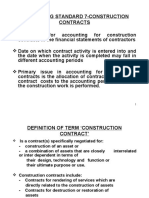 Accounting Standard 7-Construction Contracts