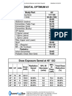 2-Digital Optimum KVP Dose Charts 40SID