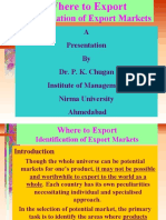 BEMS-Identification of EXport - Mkts