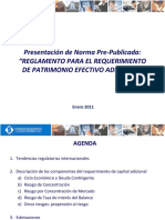 2011_01 ASBANC Presentación de Norma Pre-Publicada REGLAMENTO PARA EL REQUERIMIENTO DE PATRIMONIO EFECTIVO ADICIONAL_publicable.ppt