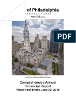 2019 CAFR Philadelphia PDF