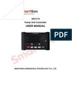 User Manual: APC715 Pump Unit Controller