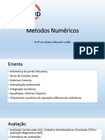 AULA 2 - Métodos Numéricos - Slides - 18-02-2020