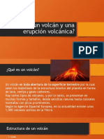 Qué es un volcán y erupción volcánica