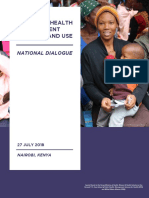 Improving Maternal Health Measurement Capacity and Use: National Dialogue