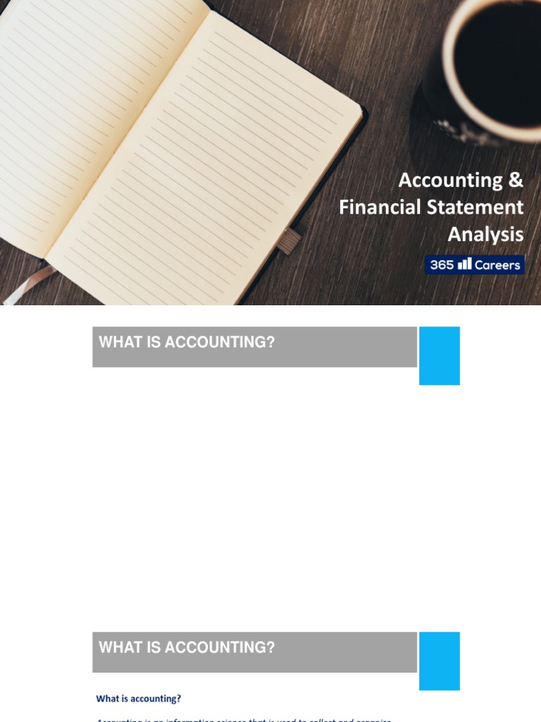 Accounting and Financial Statement Analysis Notes PDF | PDF | Debits ...