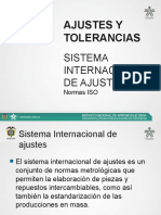 T. 6 - Ajustes y Tolerancias Sistema Internacional de Ajustes