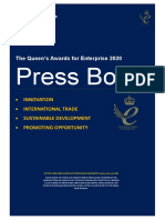 2020 Queens Awards Enterprise Press Book