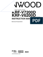 Kenwood krfv7200d Spravochnik Polzovatelya PDF