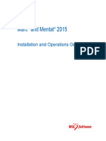 Marc and Mentat 2015: Installation and Operations Guide