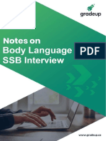 Body Language For SSB Interview 44 PDF