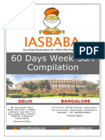 Iasbaba 60 Day Plan 2020 - Current Affairs Week 3 and 4